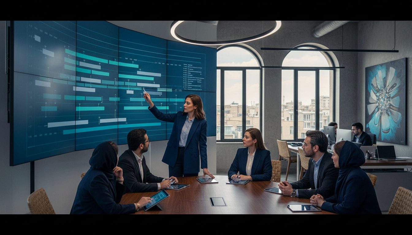 تکنیک‌های مدیریت بحران پروژه با پایش لحظه‌ای و بازتوزیع وظایف